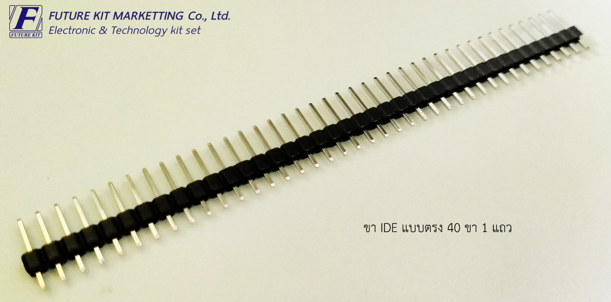 ขา IDE แบบตรง 40 ขา 1 แถว