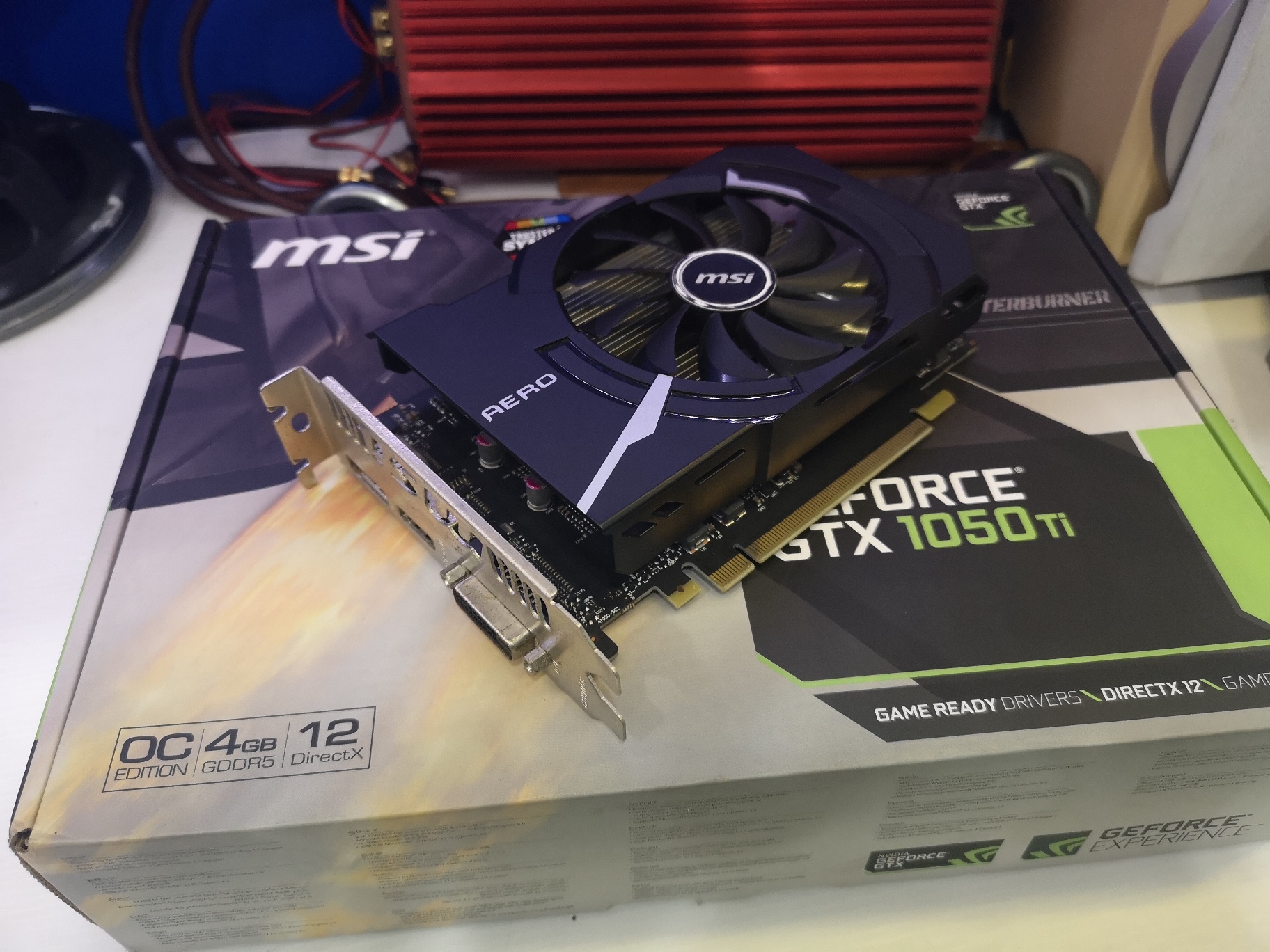 MSI GTX 1050 AERO ITX 2G OC JIB 01/2021