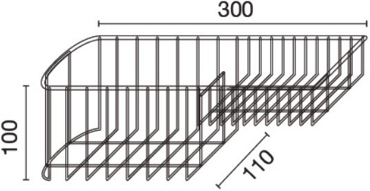 HWHOY-H102 ตะแกรงวางฟองน้ำ และแชมพู(ชั้นวางของในห้องน้ำ)