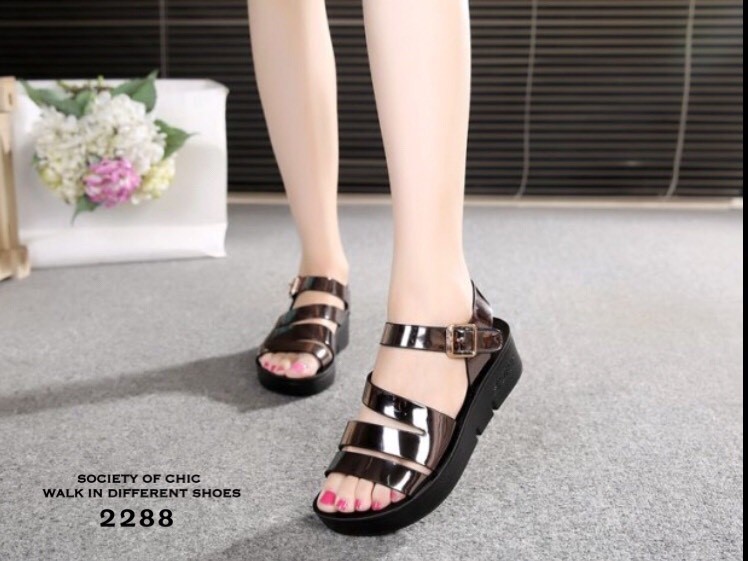 รองเท้าแตะเสริมส้น Style Wedge Sandals