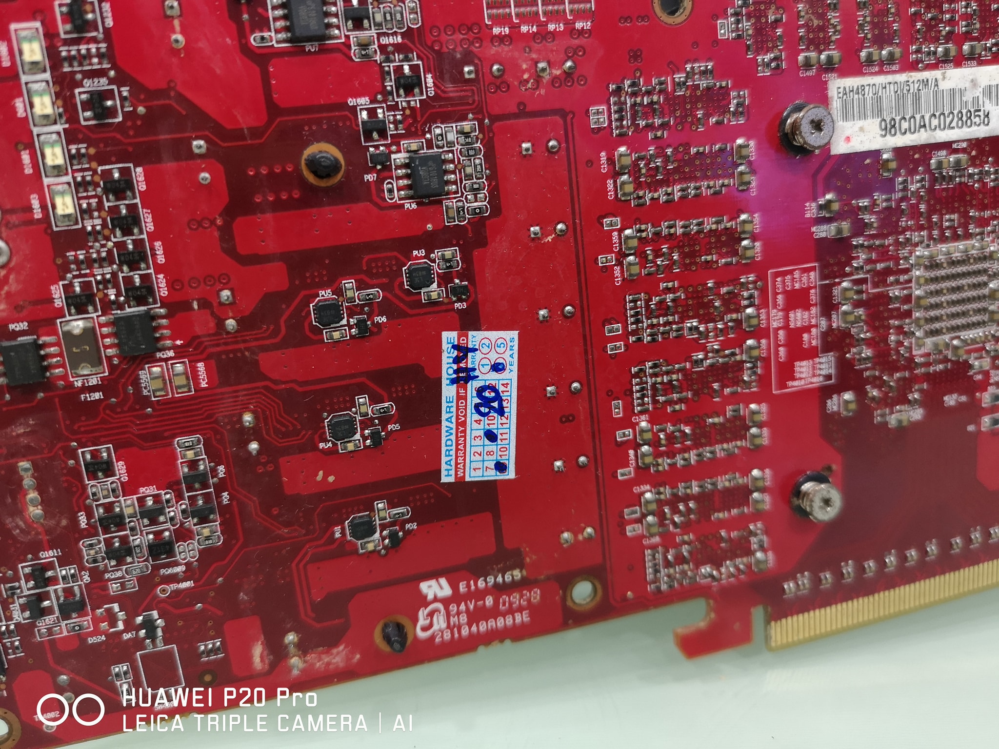 ASUS ATI HD4870 DDR5 256BIT 512MB. HT