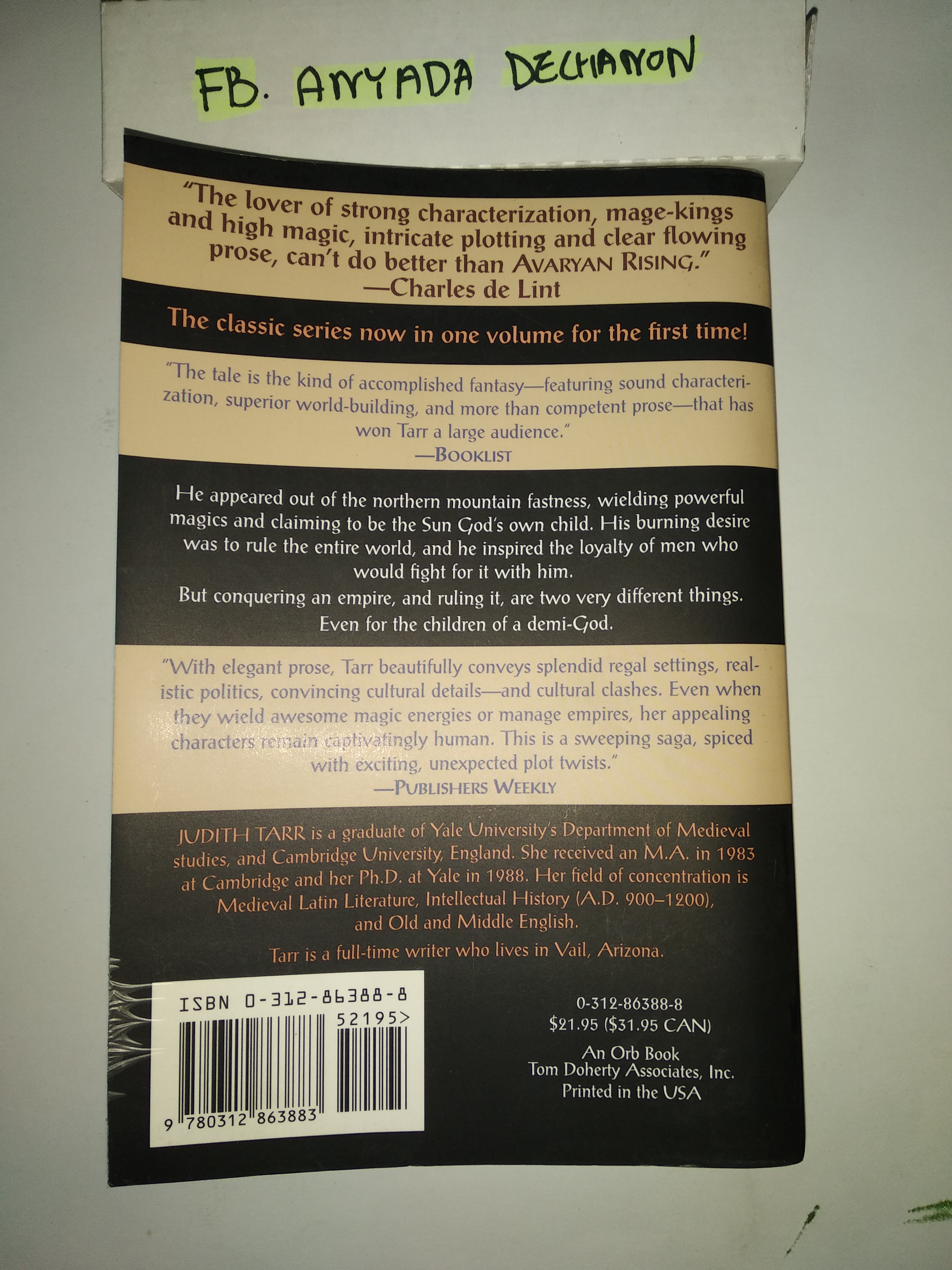 Avaryan Rising (Avaryan Rising v1-3) by Judith Tarr