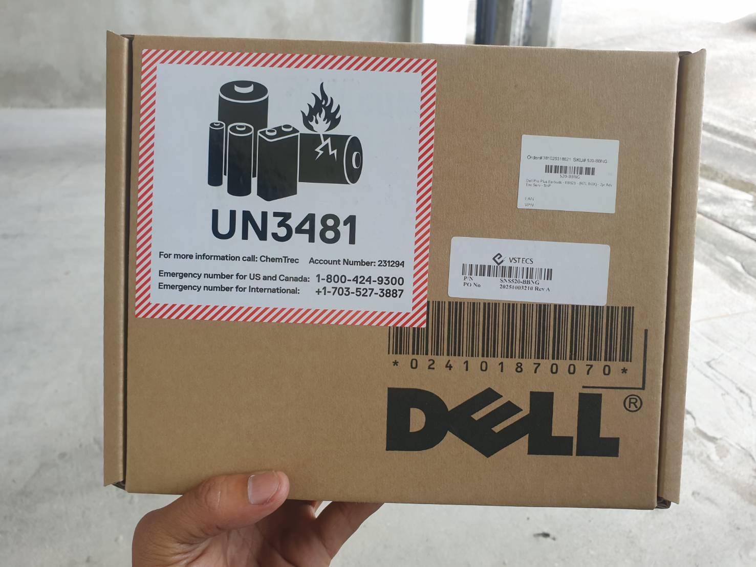 หูฟัง Dell Pro Plus Earbuds (EB525) ของใหม่มีประกัน