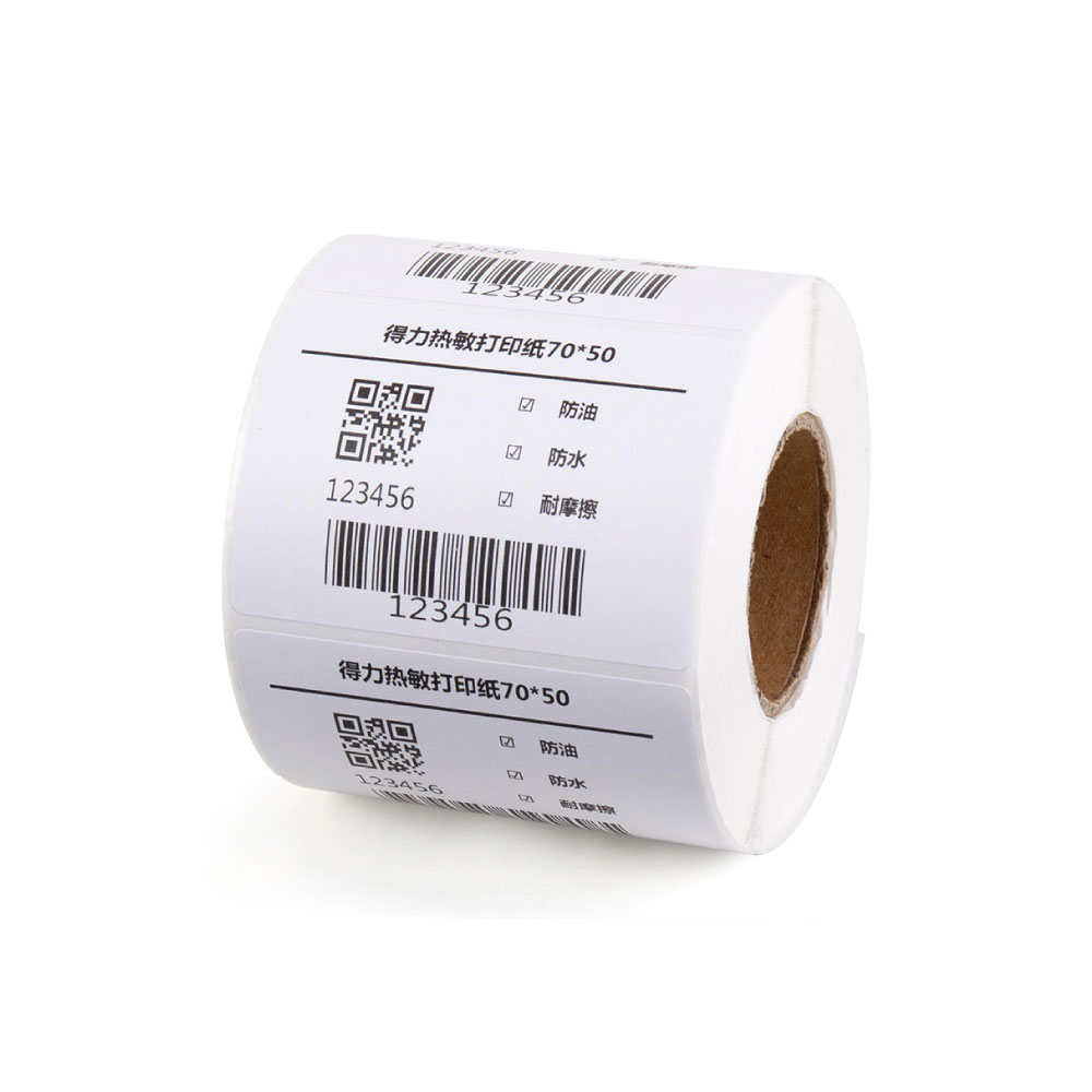 ขาย สติ๊กเกอร์ความร้อน ขนาด 100x100 มม., 500 แผ่น DLI-11870 Thermal Label 100x100 500Sheets 4นิ้ว