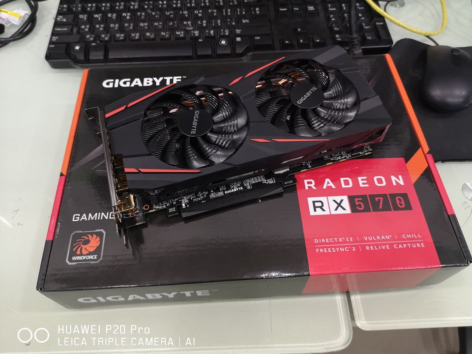AMD RX 570/8GB GIGABYTE GAMING Advice 07/2023