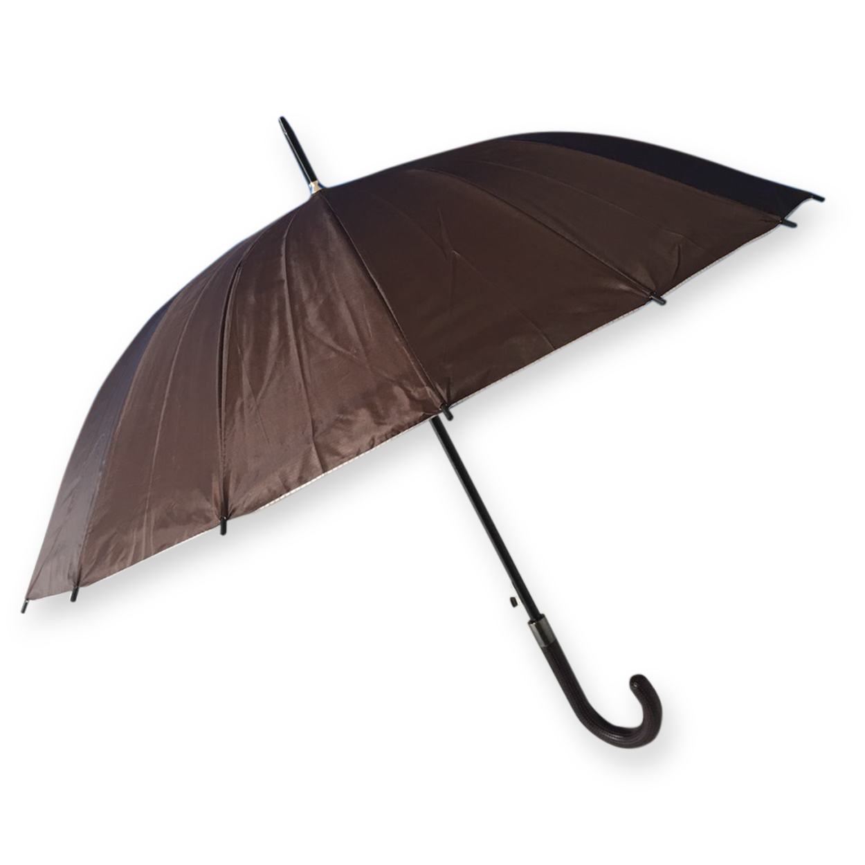 ร่มตอนเดียว21นิ้ว16ก้านมียูวี