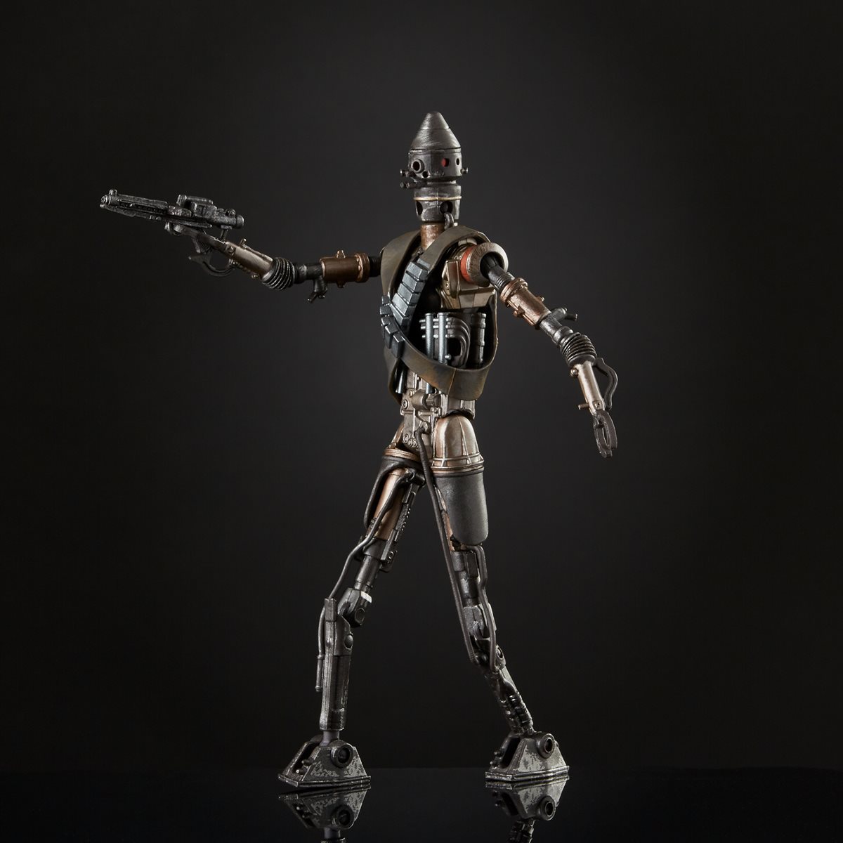 Hasbro Star Wars The Black Series IG-11 Droid 6-inch-scale Figure ฮาสโบร สตาร์ วอร์ส เดอะ แบล็ค ซีรีส์ หุ่นโมเดลฟิกเกอร์ หุ่นยนต์ไอจี-11 ขนาด 6 นิ้ว ลิขสิทธิ์แท้