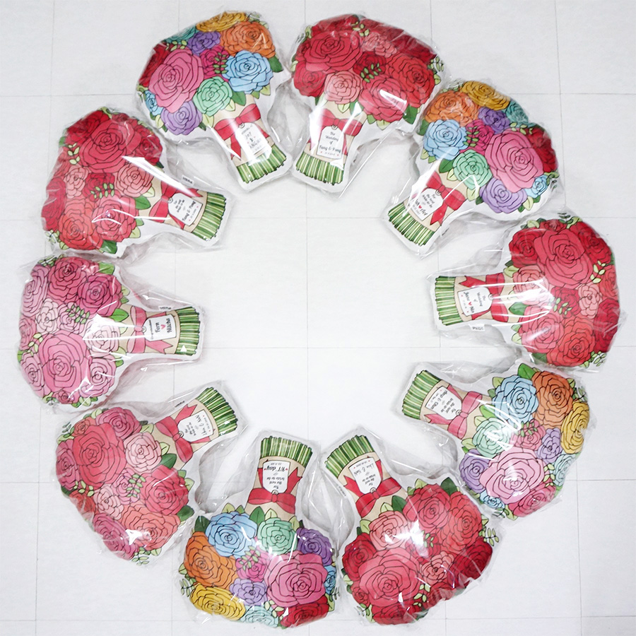 หมอนช่อกุหลาบ Rose Bouquet