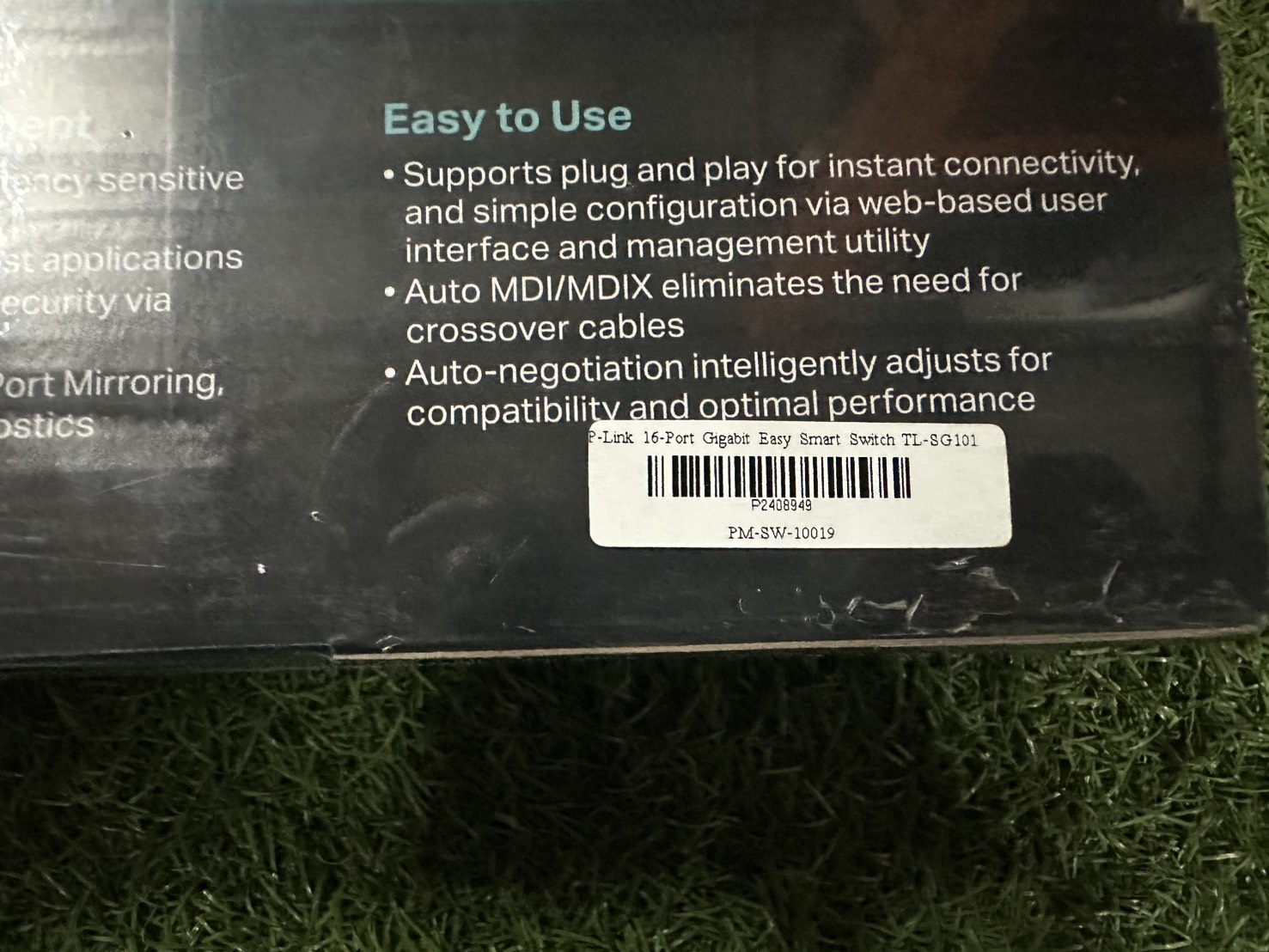 สวิตช์ TP-Link 16-Port Gigabit Easy Smart Switch TL-SG1016DE