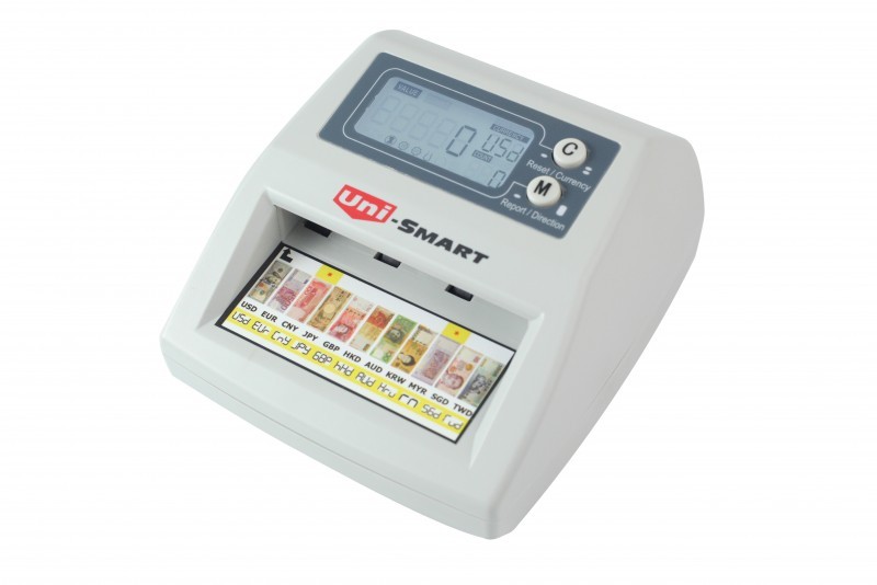 ขายถูก เครื่องตรวจธนบัตรอัตโนมัติ รุ่น US-8800(11) ตรวจแบงค์ปลอมได้ 11 สกุลเงิน