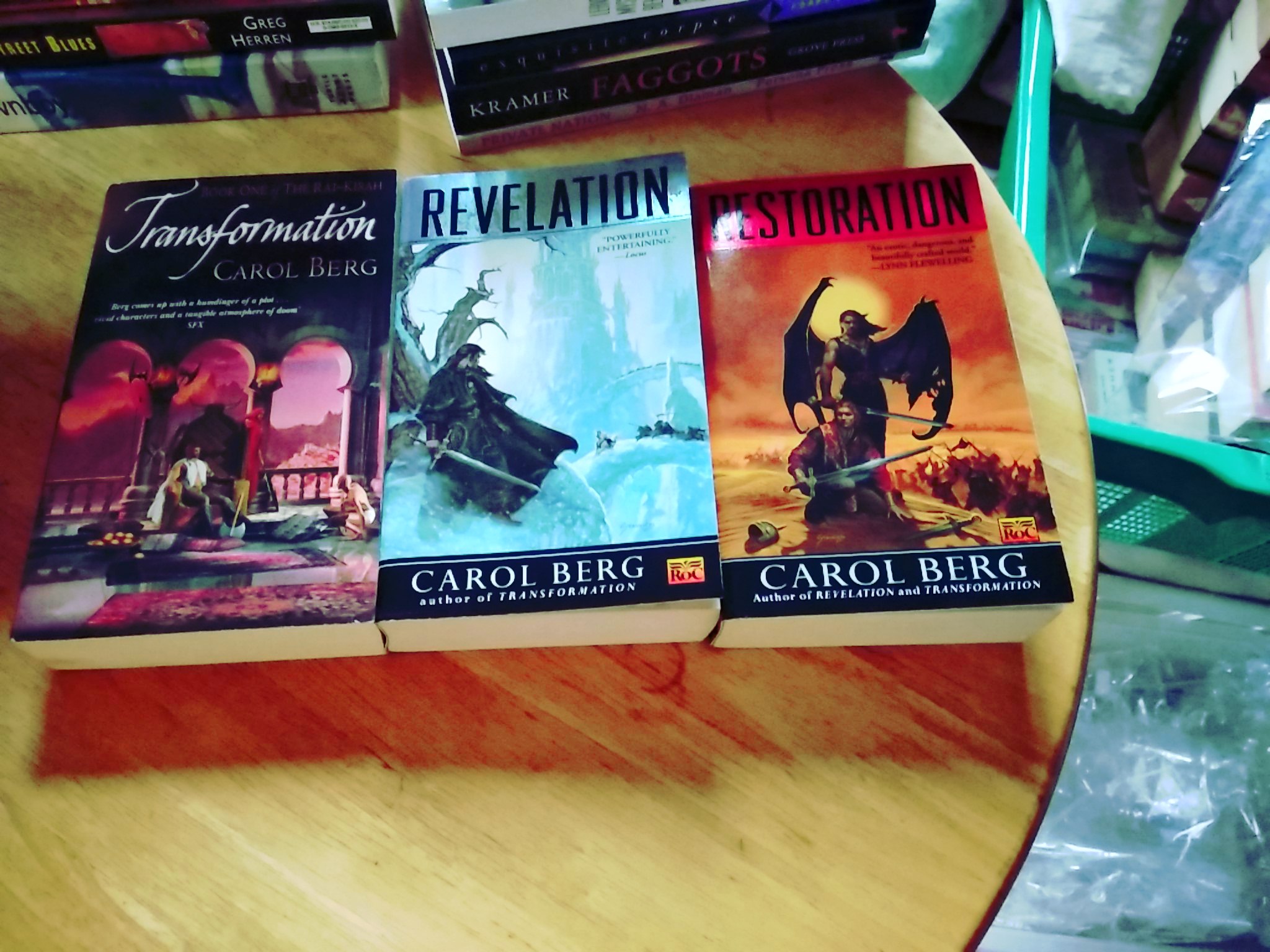 Rai-Kirah series 1-3 : Transformation by Carol Berg