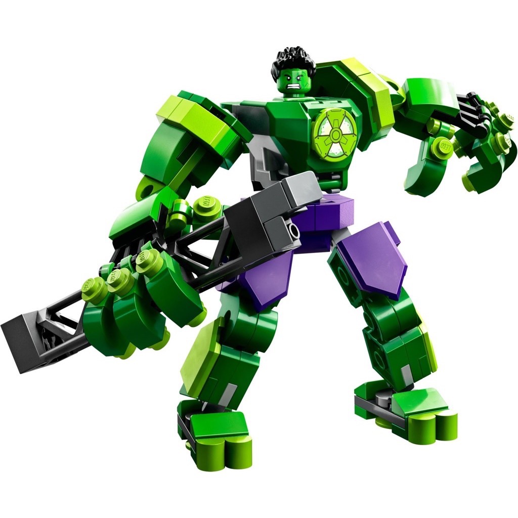LEGO ตัวต่อเสริมทักษะ เลโก้ มาร์เวล ฮัลค์ เมค อาร์เมอร์ Marvel : Hulk Mech Armor รุ่น 76241