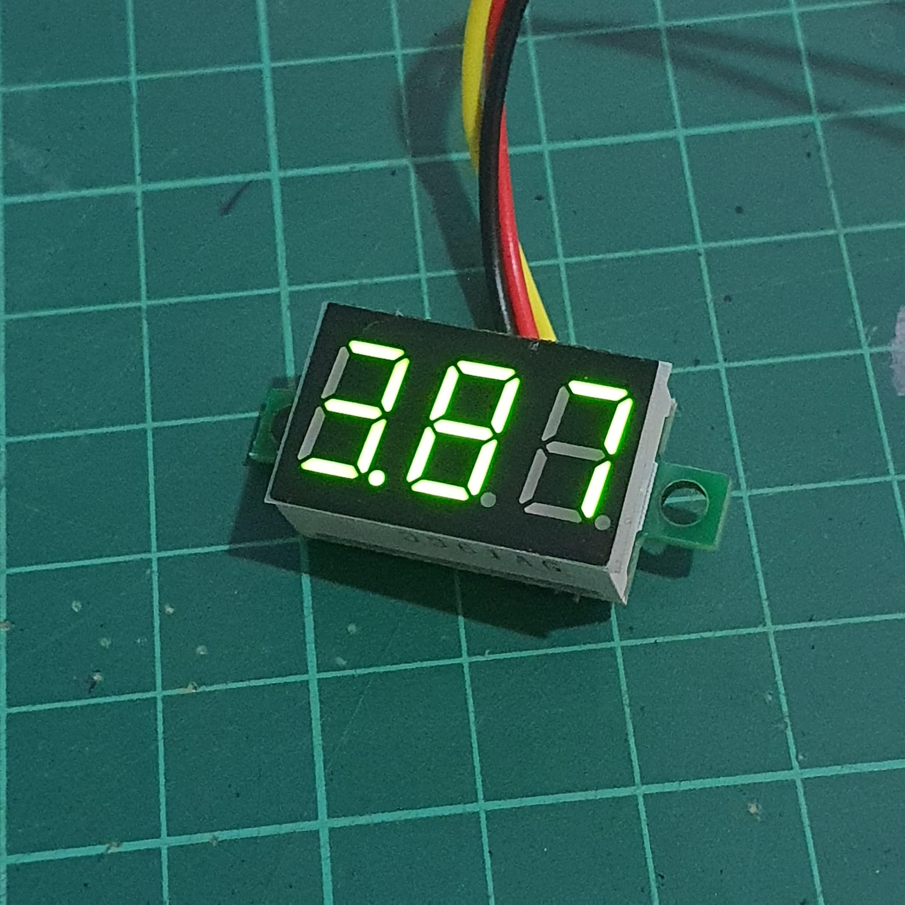 Voltmeter Digital Display 0.36'' DC 0-32V (GREEN)