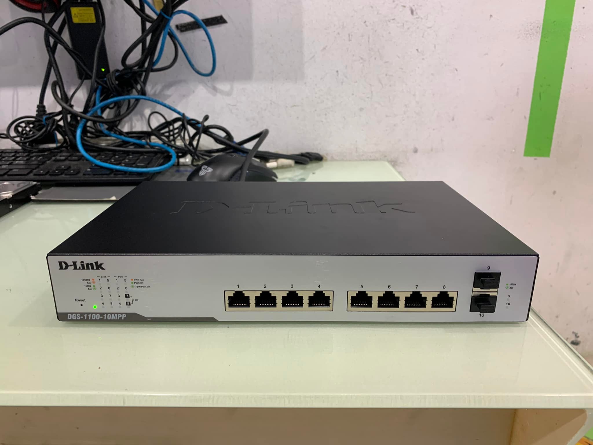 Switch D-Link DGS-1100-10MPP ของใหม่ ยังไม่ได้ใช้งาน