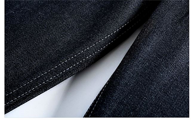 001049 กางเกงยีนส์ XOFO Selvage Denim สไตล์วินเทจ Version Jeans Small Straight ผ้าริมน้ำเงิน Size 28-36