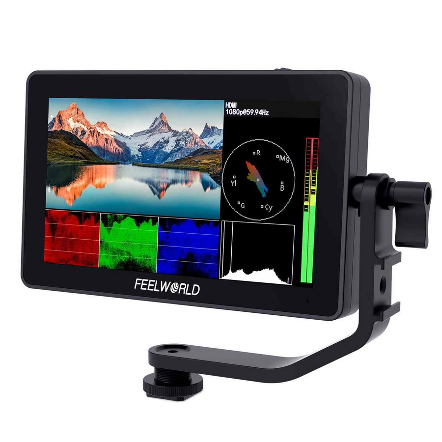 FeelWorld F6 PLUS V2 6 Inch 3D LUT Touch Screen DSLR Camera Field Monitor