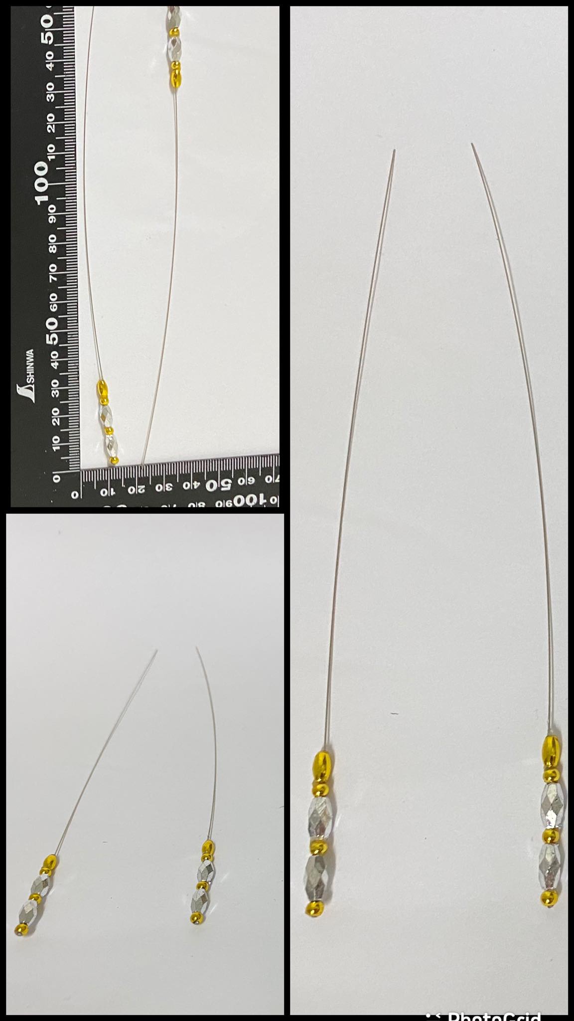 เสาธงแต่งรถของเล่น เสาลวดแต่งโมเดลรถบรรทุกจำลอง เสาอากาศสิบล้อจิ๋ว truck toy pillar