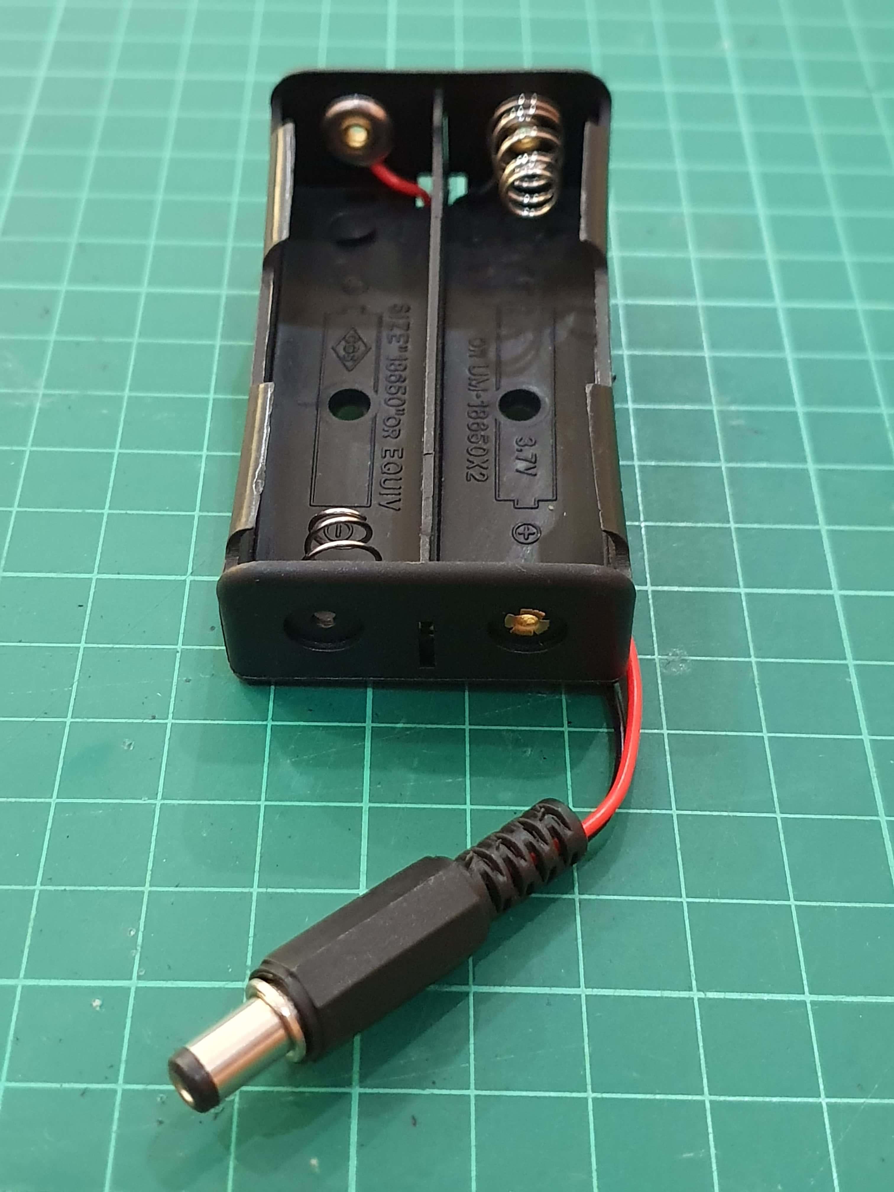 Battery Box 18650x2 + JACK
