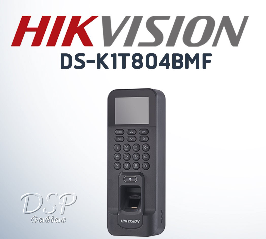 ขายถูก Hikvision รุ่น DS-K1T804BMF Hikvision Fingerprint Access Control Terminal ประกันศูนย์
