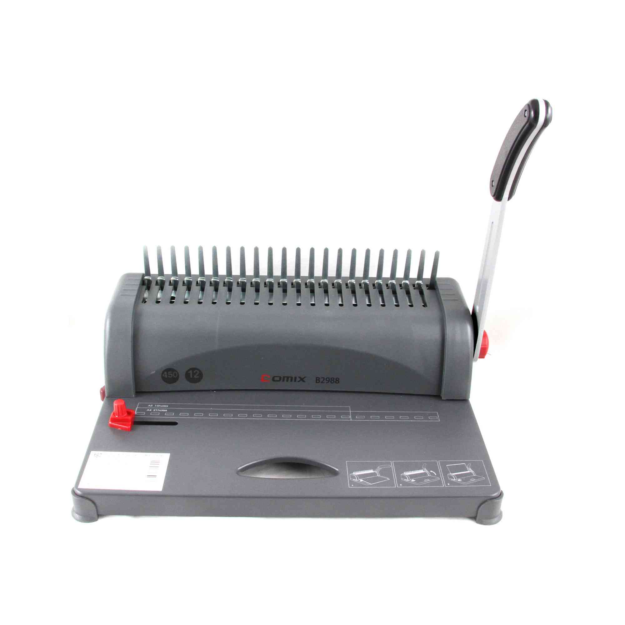 ขายถูกเครื่องเจาะเข้าเล่ม COMIX B2988 ประกันศูนย์