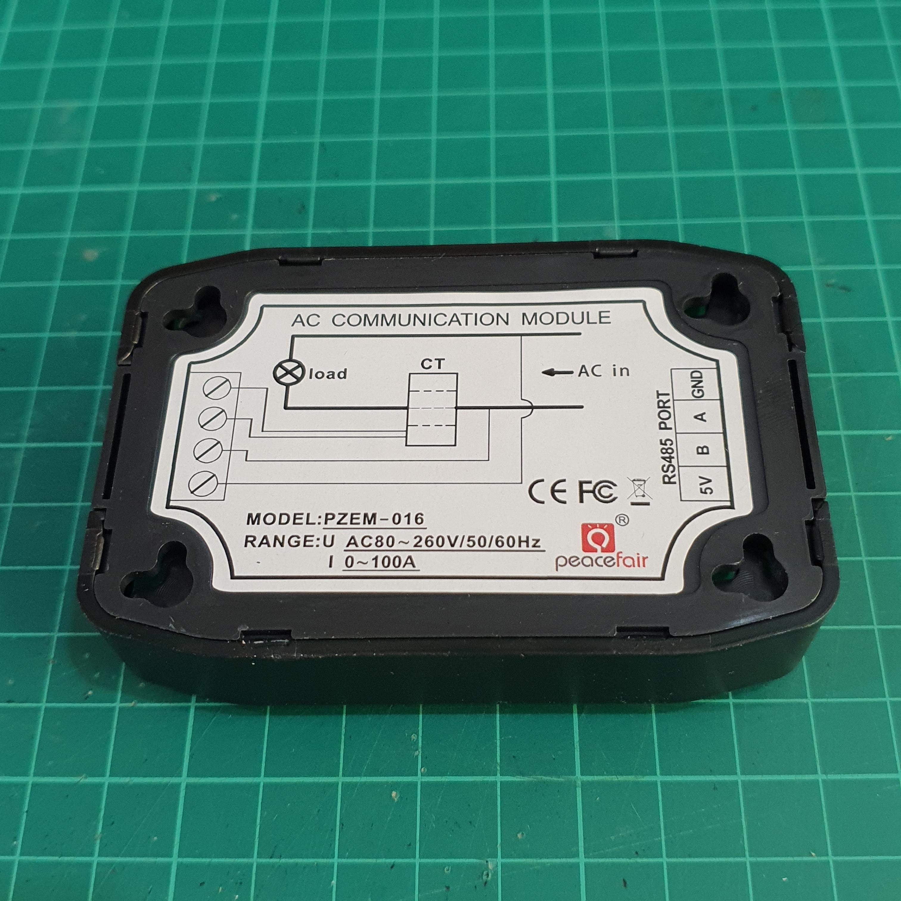 PZEM-016 Modbus-ACPowerMeter