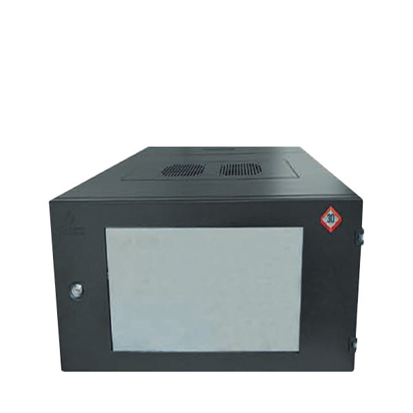 ขายถูก 19" GERMANY G2-60409N Wall Rack 6U สีดำ ลึก 40 cm. (60x40x45.5cm), ตู้รุ่นใหม่ สีดำ
