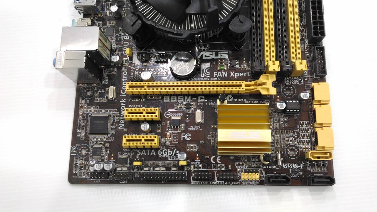 i3-4130 + ASUS B85M-G