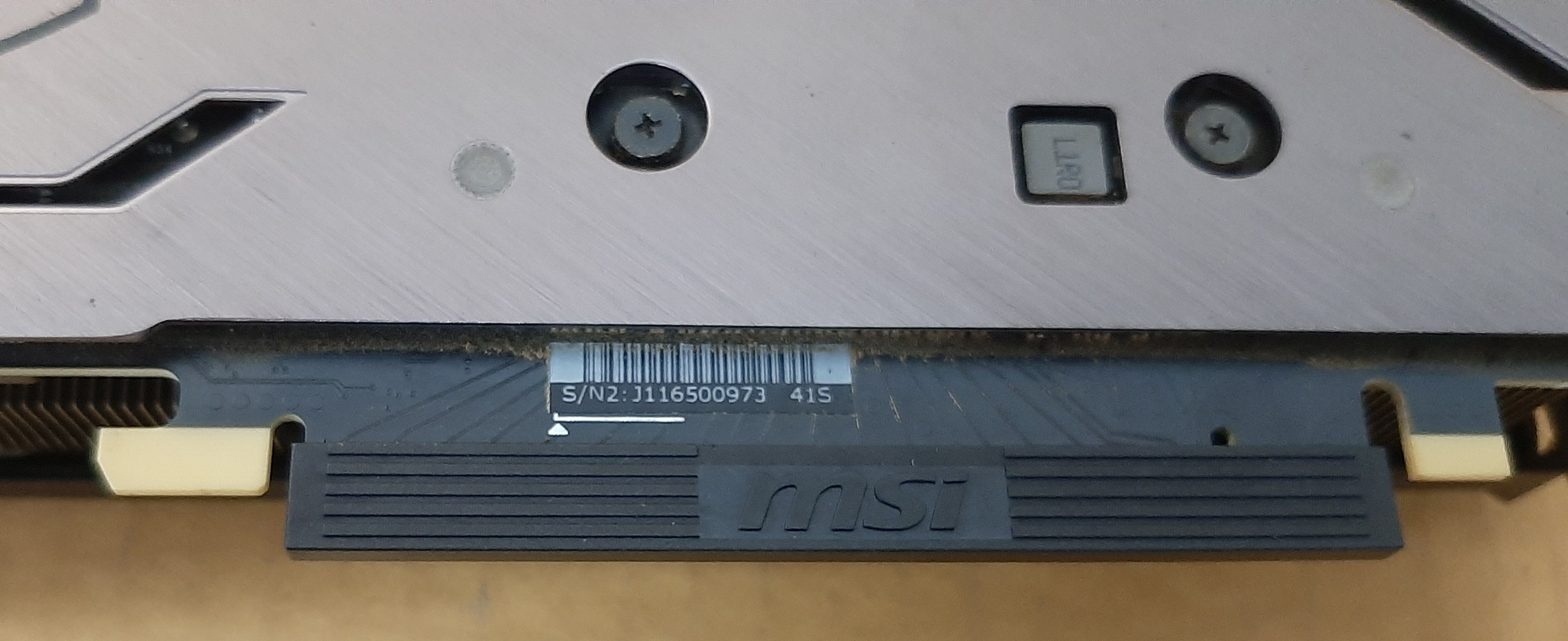 VGA การ์ดแสดงผล มือสอง Msi RTX2060 6GB DDR6 3 x DP 1 x HDMI ประกันร้าน 1 เดือน