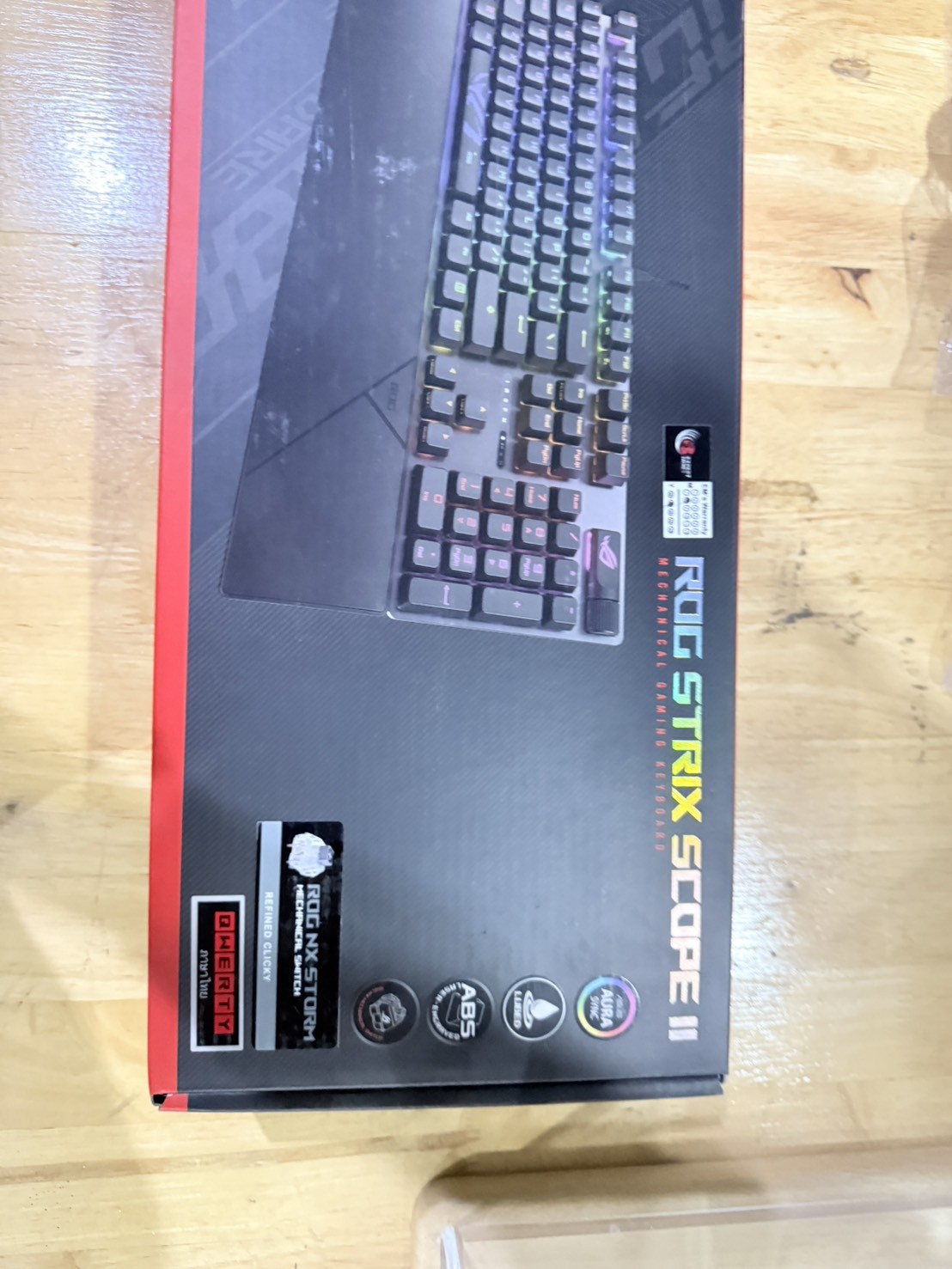 คีย์บอร์ด Asus Rog Strix Scope II XA11 NX Keyboard