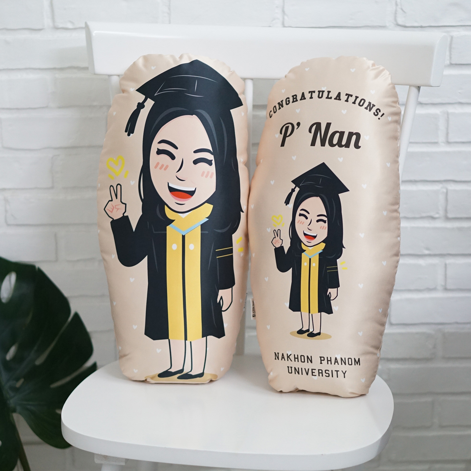 หมอนของขวัญรับปริญญา - มหาวิทยาลัยนครพนม - Nakhon Phanom University