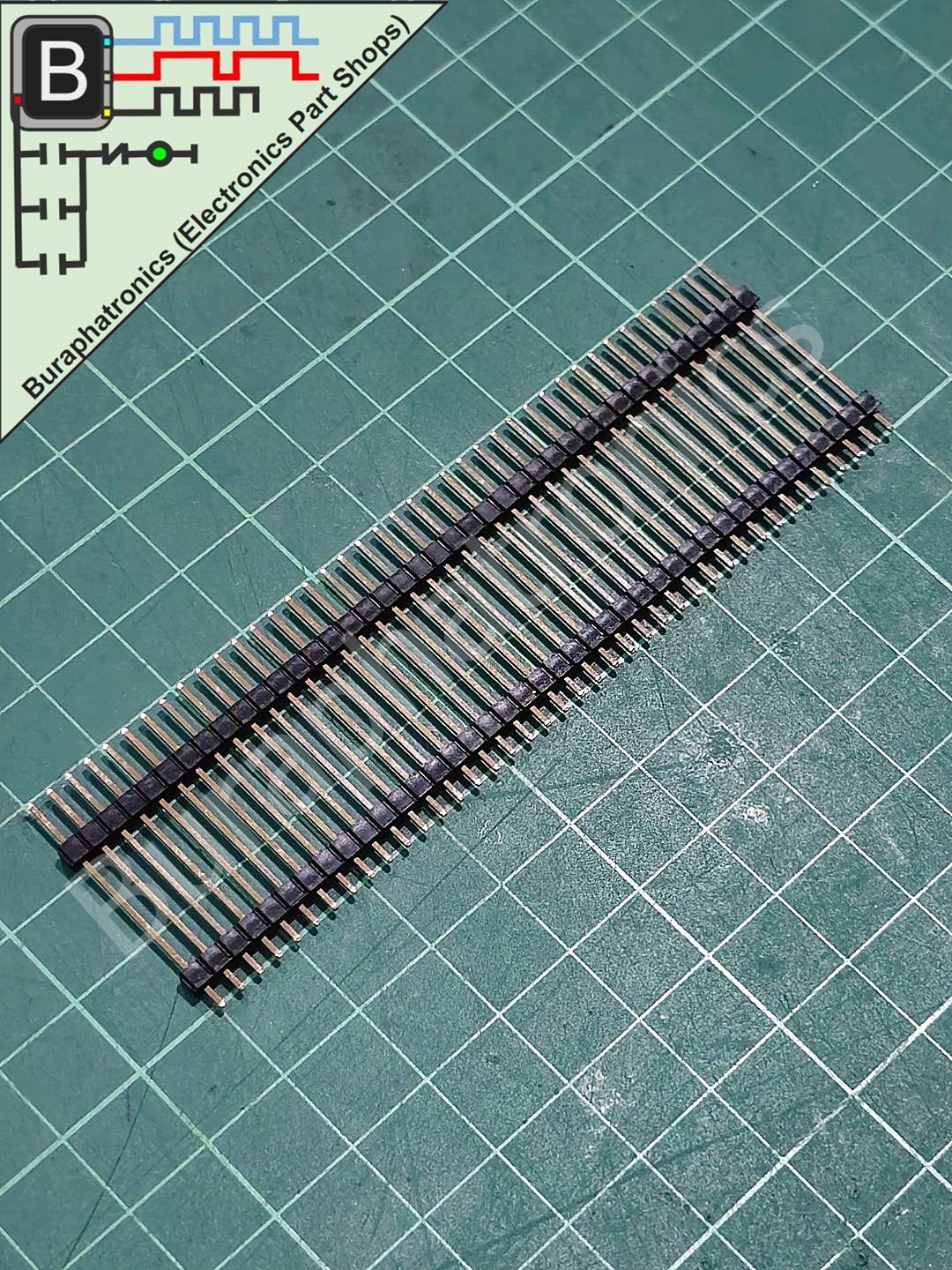 Male PinHeader 2.54mm (30 mm)