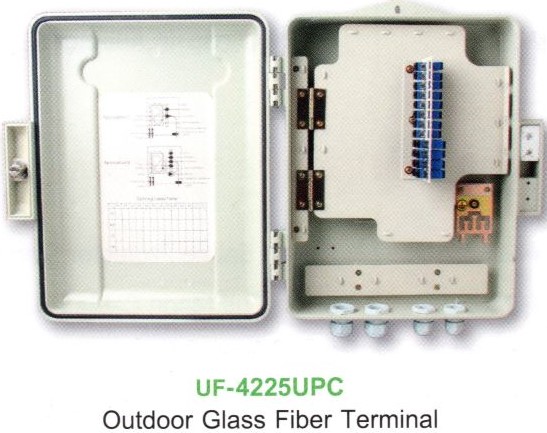 ขายถูก Link UF-4225UPC Outdoor 16 SC/UPC F.O. Glass Fiber Terminal Box (W/16 Adapter & Pigtail) จัดส่งฟรี กทม-ปริมณฑล