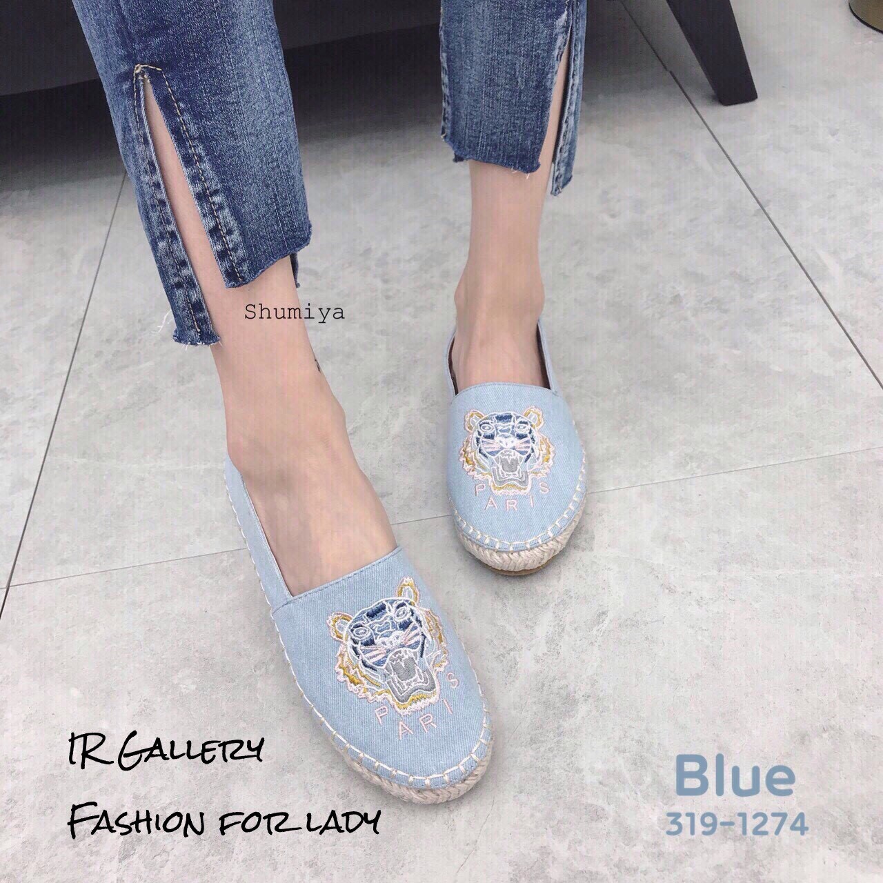 รองเท้า Kenzo Espadrilles (สีดำ)