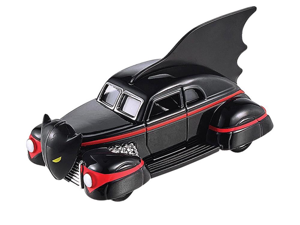 โมเดลรถแบทแมนฮอทวีล Hot Wheels DC Comics Premium 1:50 Scale Batman Wave 3 - 1940s Batmobile