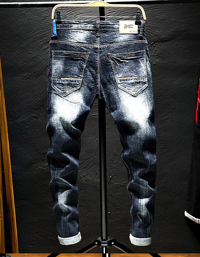 001025 ยีนส์ Sandcow Style Korean Version Diesel Jeans Denim Slim feet Size 28-38