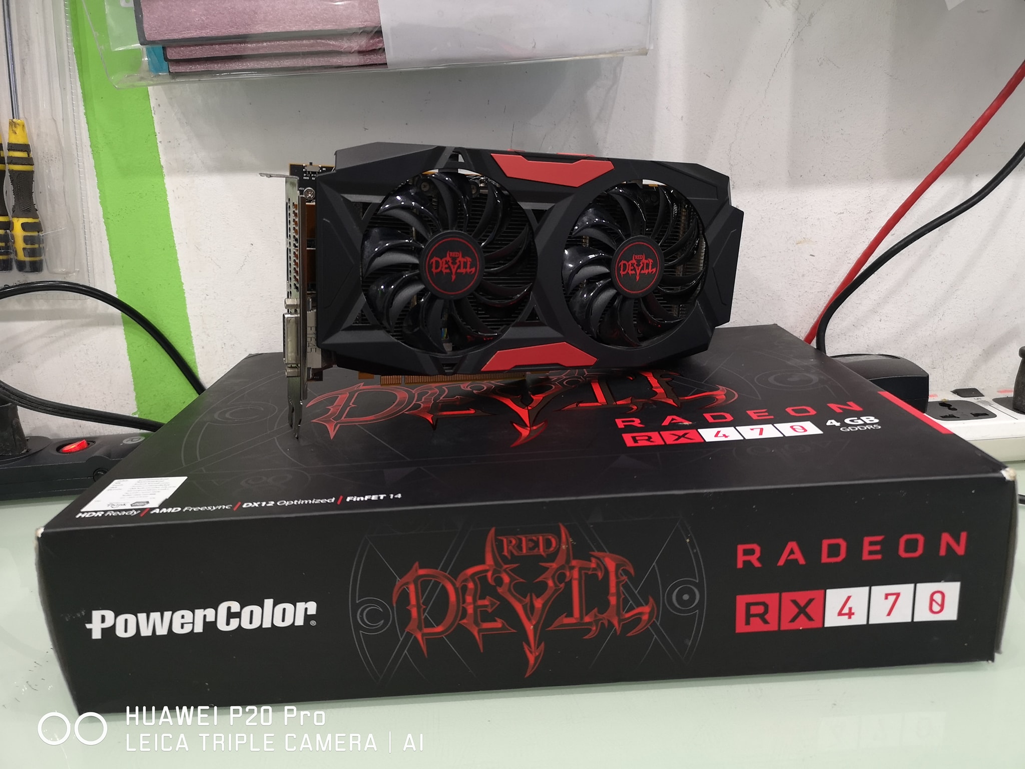 POWER COLOR AMD RX 470 4GB Red DEVIL