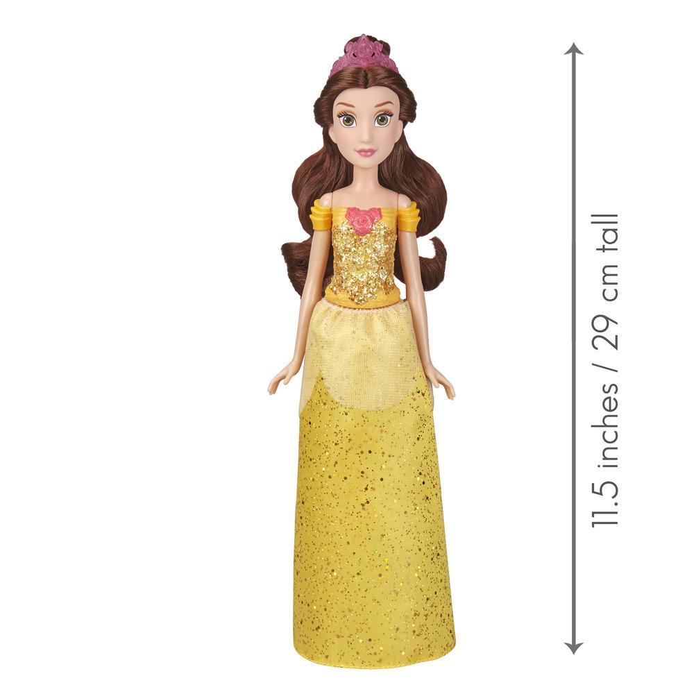 Hasbro Disney Princess Royal Shimmer Belle ฮาสโบร ดิสนี่ย์ ปริ๊นเซส ตุ๊กตาเจ้าหญิง เบลล์ ขนาด 11.5 นิ้ว ลิขสิทธิ์แท้