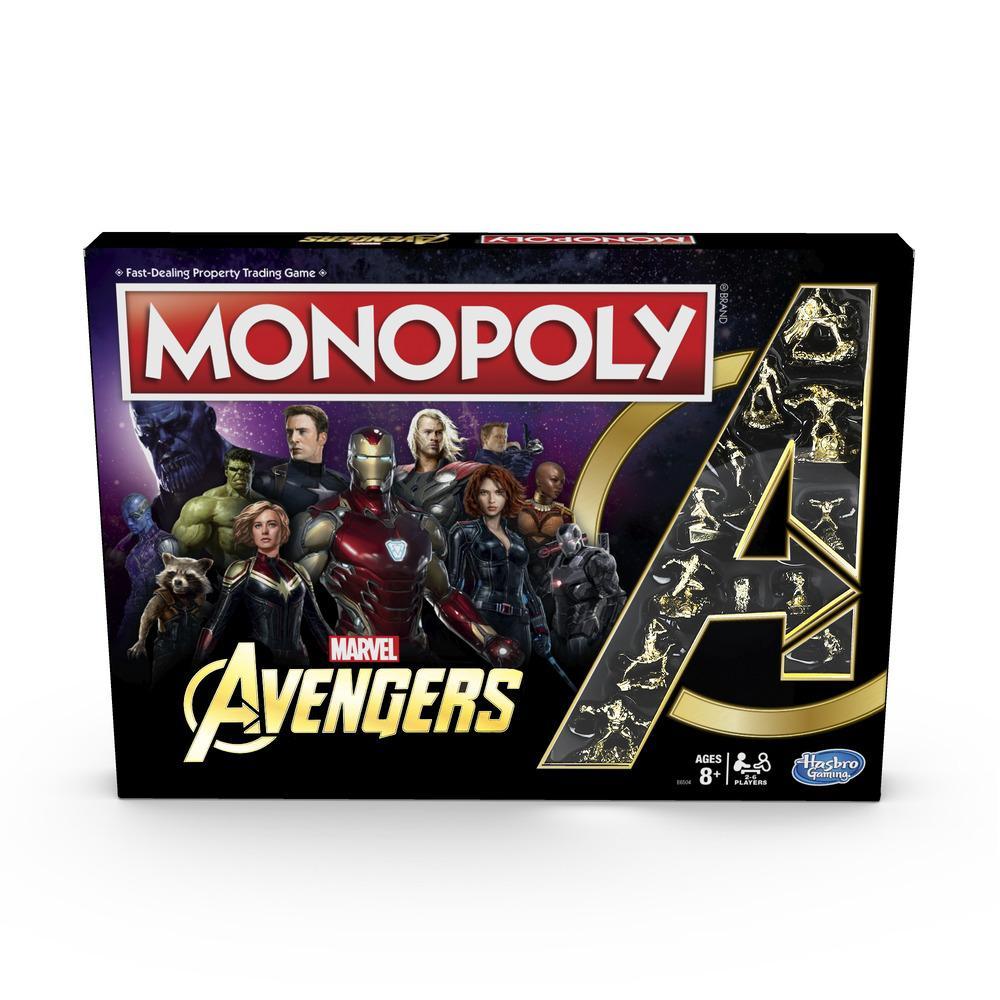 บอร์ดเกมส์ แบรนด์ Hasbro Monopoly Marvel Avengers Edition Board Game โมโนโพลี่ อเวนเจอร์ส รุ่น E6504