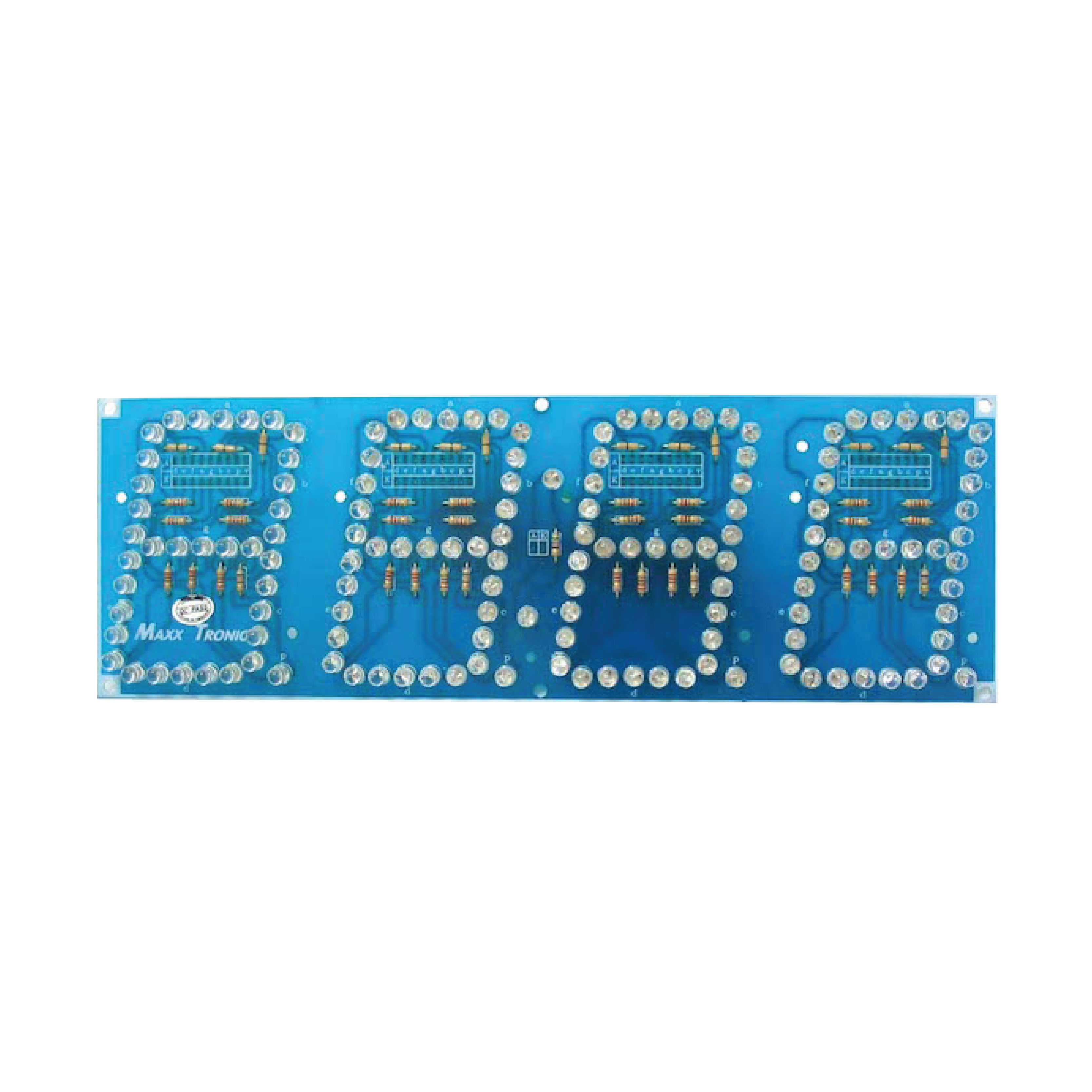 MaxxTronic MXA006 ตัวเลขจัมโบ้ 3 นิ้ว 4 หลัก (LED อัลตร้าไบร์ท)