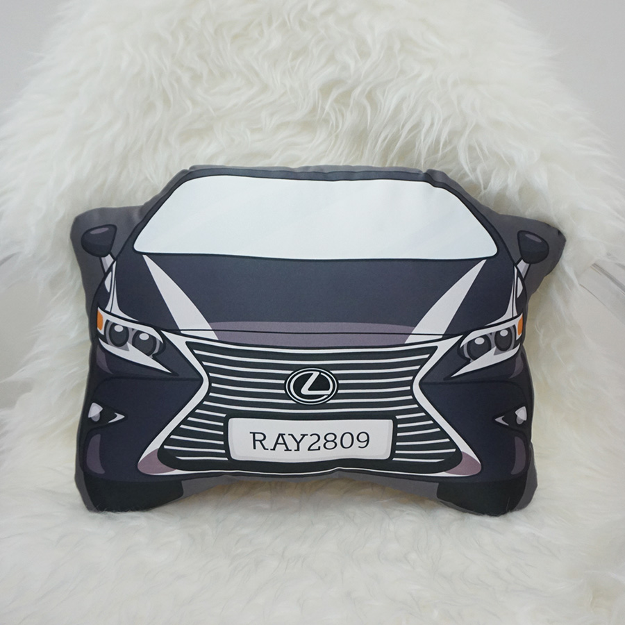 หมอนรถ Lexus สั่งทำใส่ชื่อ
