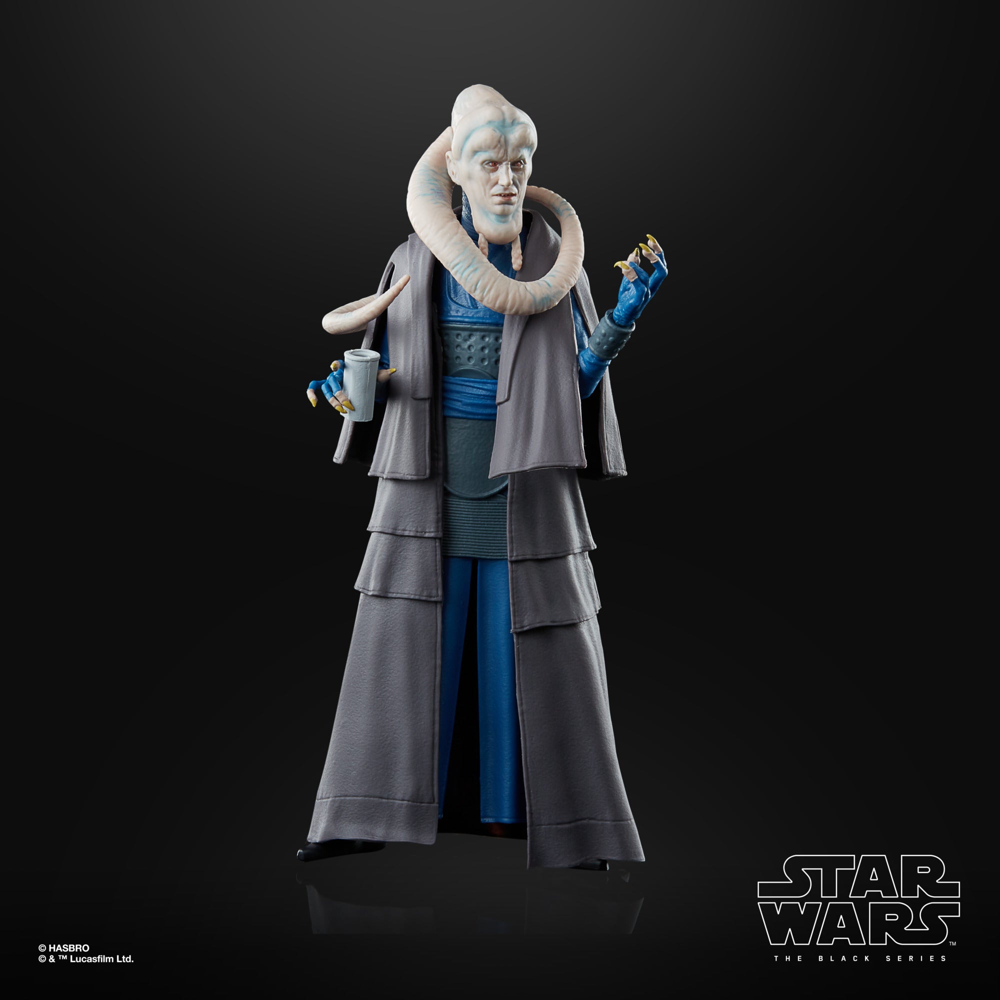 Hasbro Star Wars The Black Series Bib Fortuna 6-inch-scale Figure ฮาสโบร สตาร์ วอร์ส เดอะ แบล็ค ซีรีส์ หุ่นโมเดลฟิกเกอร์ บิบ ฟอร์ทูนา ขนาด 6 นิ้ว ลิขสิทธิ์แท้