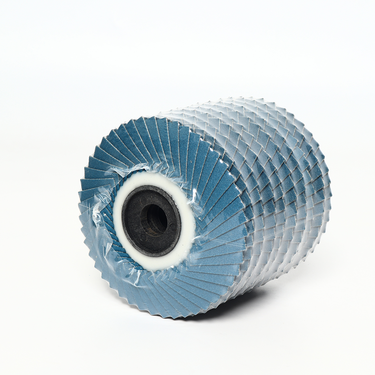 แผ่นเจียรทรายซ้อนหลังอ่อน MARATHON 4 นิ้ว No.240 Flap Disc Aluminum Oxide (10อัน/กล่อง)