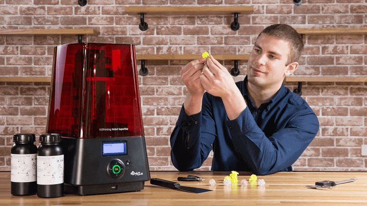 ขายถูก NOBEL SUPERFINE (come with 500ml Resin x 1bottle) เครื่องพิมพ์งานสามมิติ ประกันศูนย์ไทย