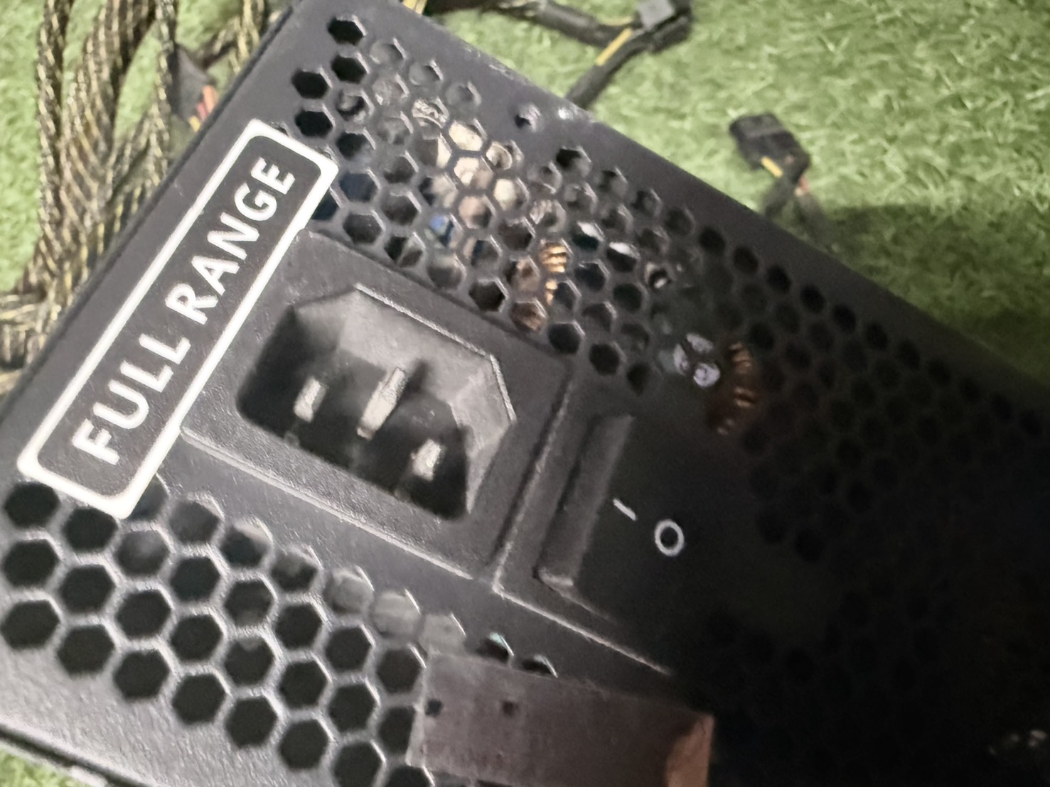 อุปกรณ์จ่ายไฟ POWER SUPPLY Cobra RX-1200AE-B 1200W สายตามรูป