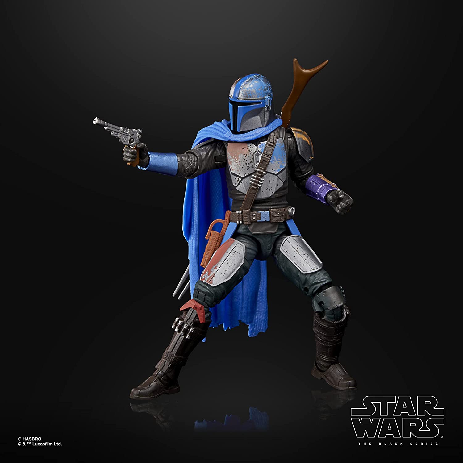 Hasbro Star Wars The Black Series Credit Collection The Mandalorian Toy (Amazon Exclusive) 6-Inch-Scale Figure ฮาสโบร สตาร์ วอร์ส เดอะ แบล็ค ซีรีส์ หุ่นโมเดลฟิกเกอร์ เครดิต คอลเลกชัน แมนดาโรเลี่ยน ขนาด 6 นิ้ว ลิขสิทธิ์แท้