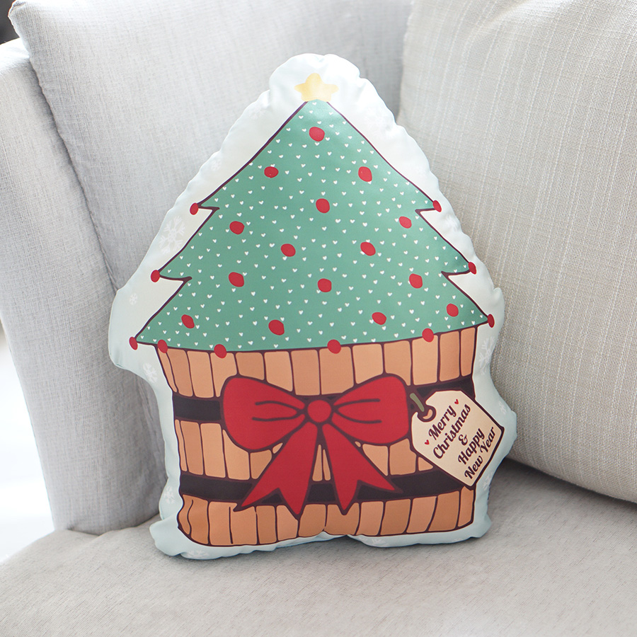 หมอนลายต้นคริสมาสต์ Chirstmas Tree