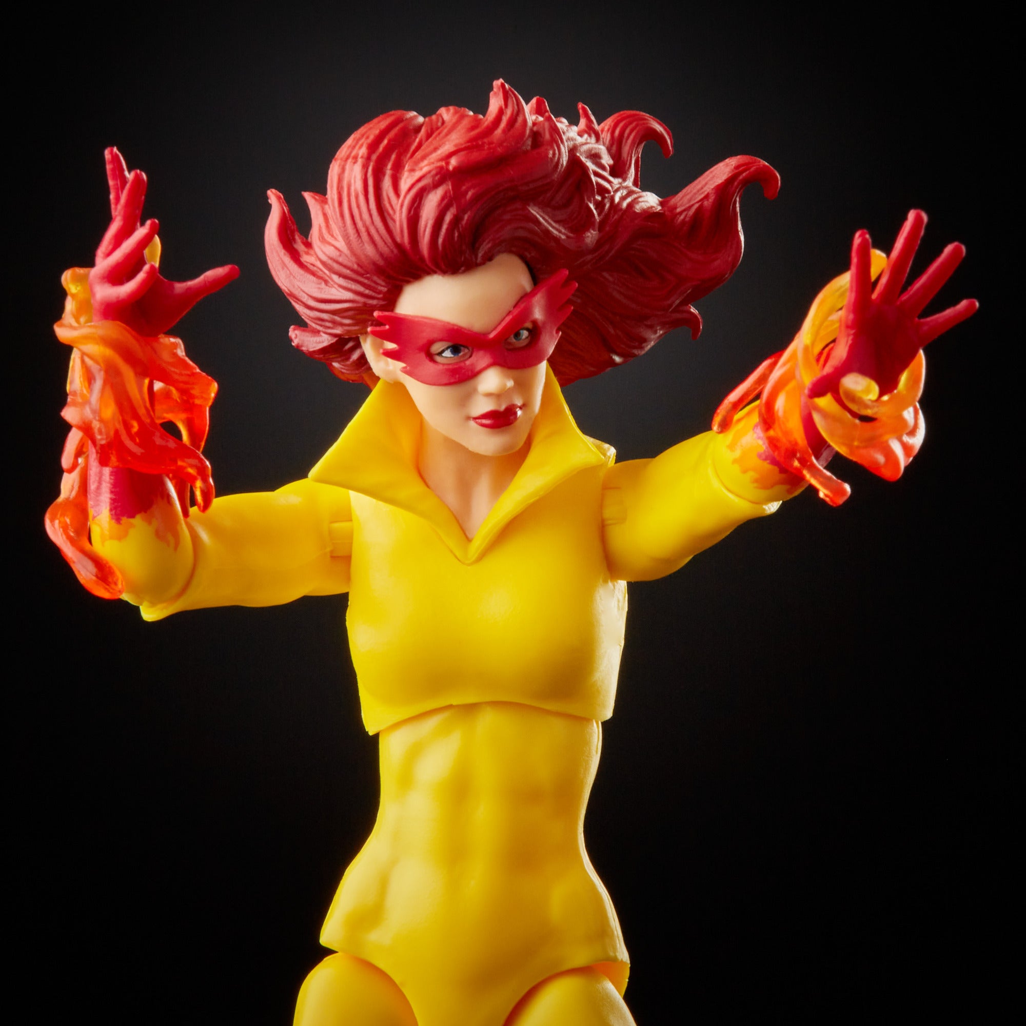 Hasbro Marvel Legends Series Firestar 6-inch Figure ฮาสโบร มาร์เวล เลเจนด์ ซีรี่ย์ส หุ่นโมเดลฟิกเกอร์ ไฟร์สตาร์ ขนาด 6 นิ้ว ลิขสิทธิ์แท้