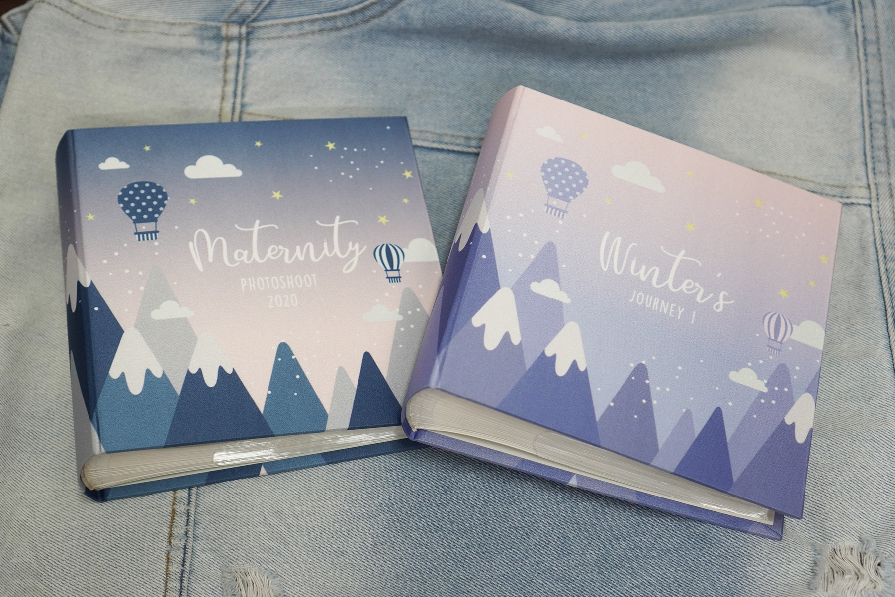 อัลบั้มสั่งทำใส่ชื่อ ลาย Mountain