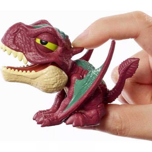 Mattel Jurassic World Snap Squad Attitudes Dimorphodon (HBX50) แมทเทล จูราสสิค เวิลด์ ของเล่นแอ็กชั่นฟิกเกอร์ไดโนเสาร์ ไดมอร์โฟดอน สีเลือดหมู