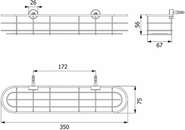 HW109-W109A ชั้นวางของเล็ก